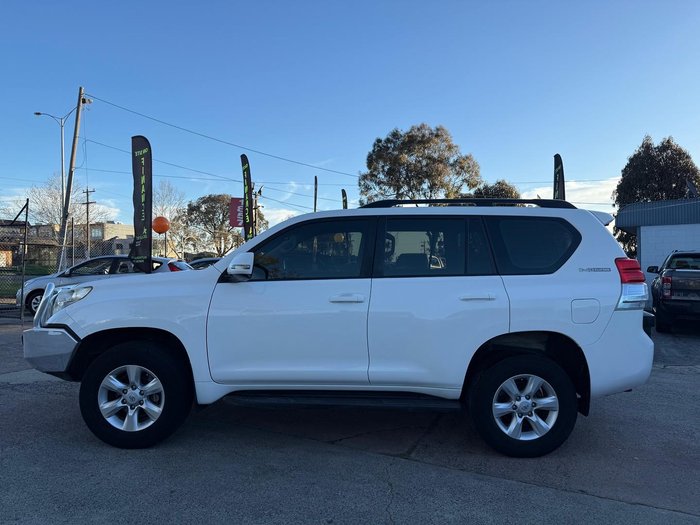2010 Toyota Landcruiser Prado GXL KDJ150R 4X4 Constant White