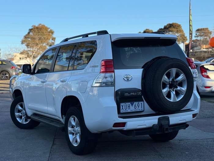 2010 Toyota Landcruiser Prado GXL KDJ150R 4X4 Constant White