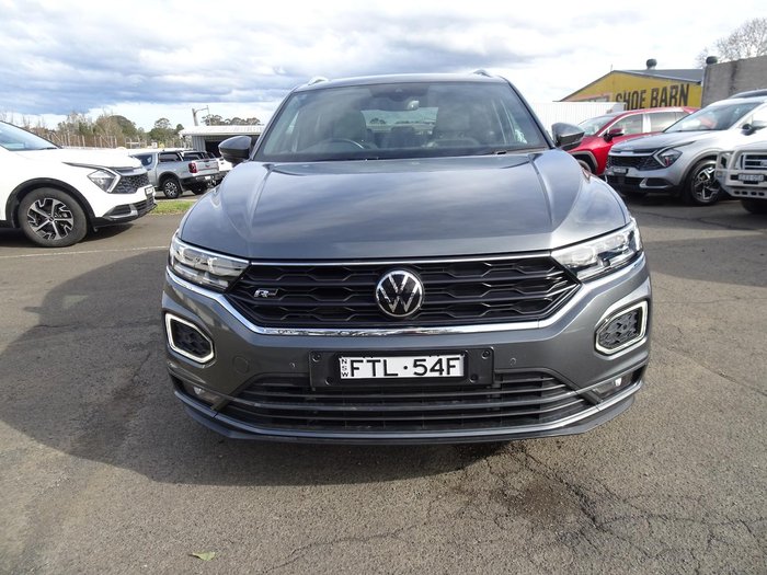 2021 Volkswagen T-Roc 140TSI Sport A11 MY21 Four Wheel Drive Indium Grey