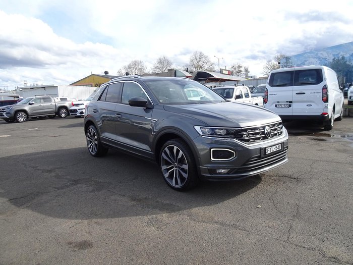 2021 Volkswagen T-Roc 140TSI Sport A11 MY21 Four Wheel Drive Indium Grey