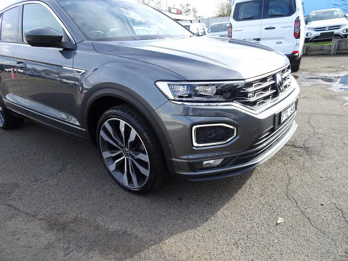 2021 Volkswagen T-Roc 140TSI Sport A11 MY21 Four Wheel Drive Indium Grey