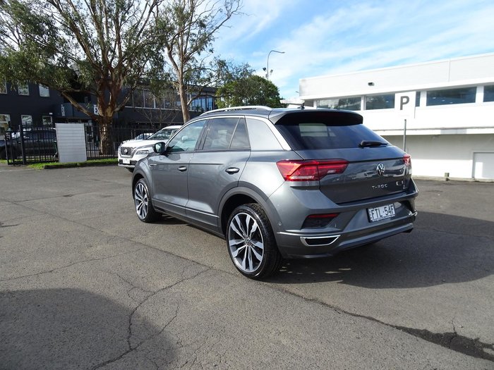 2021 Volkswagen T-Roc 140TSI Sport A11 MY21 Four Wheel Drive Indium Grey
