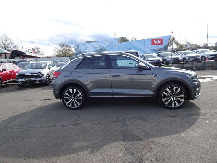 2021 Volkswagen T-Roc 140TSI Sport A11 MY21 Four Wheel Drive Indium Grey