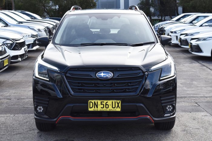 2025 Subaru Forester 2.5i Sport S5 MY24 AWD Crystal Black