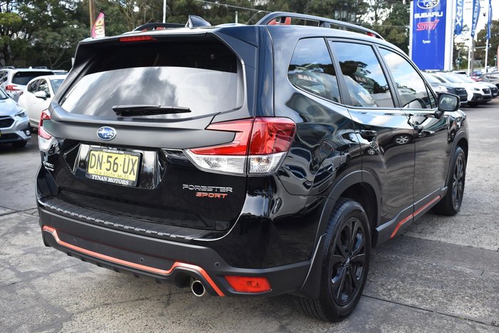 2025 Subaru Forester 2.5i Sport S5 MY24 AWD Crystal Black