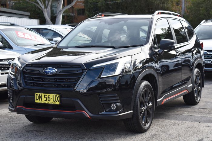 2025 Subaru Forester 2.5i Sport S5 MY24 AWD Crystal Black