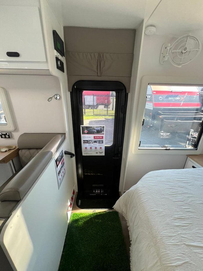2025 JB Caravans Gator X 17'10 Front Door