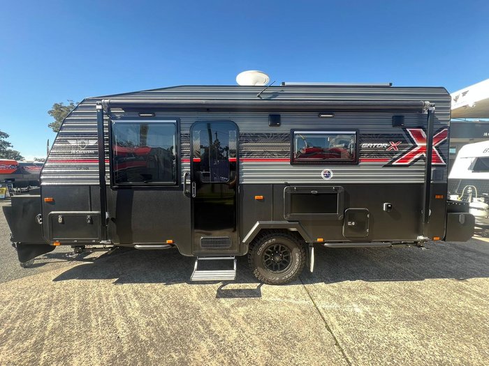 2025 JB Caravans Gator X 17'10 Front Door