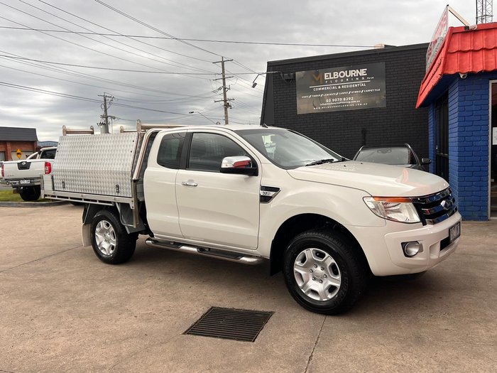 2014 Ford Ranger XLT Hi-Rider PX 4x2 Cool White