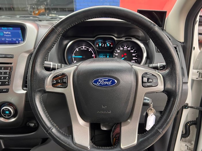 2014 Ford Ranger XLT Hi-Rider PX 4x2 Cool White