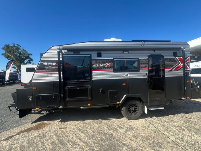 2025 JB Caravans Gator X 17'10 Rear Door