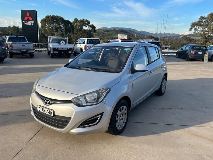 2012 Hyundai i20 Active PB MY12 Sleek Silver