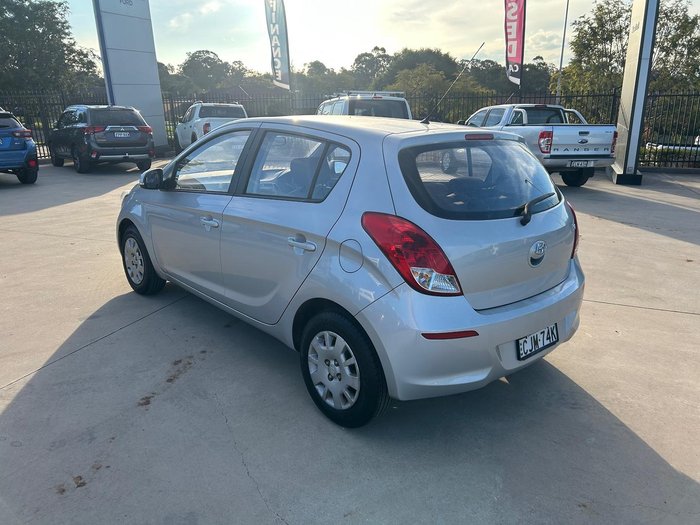 2012 Hyundai i20 Active PB MY12 Sleek Silver