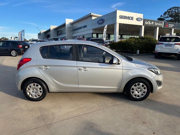 2012 Hyundai i20 Active PB MY12 Sleek Silver