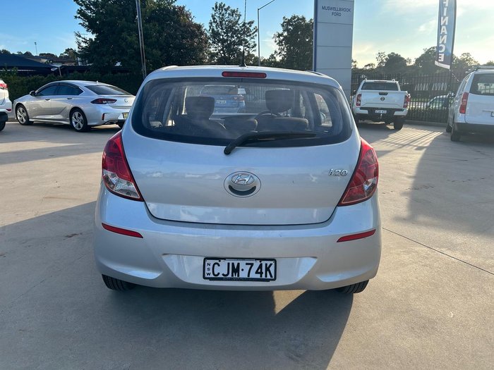 2012 Hyundai i20 Active PB MY12 Sleek Silver