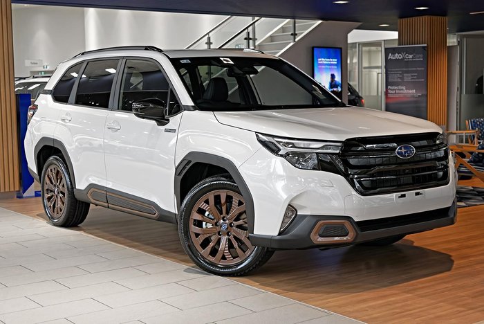 2025 Subaru Forester Hybrid Sport S6 MY26 AWD Crystal White