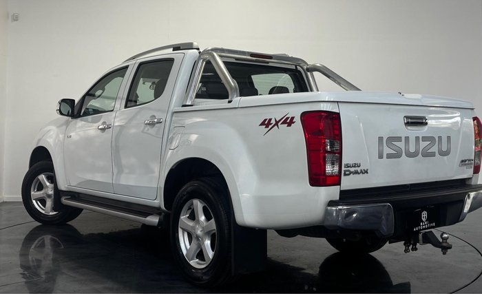 2013 Isuzu D-MAX LS-Terrain MY12 4X4 Dual Range Splash White
