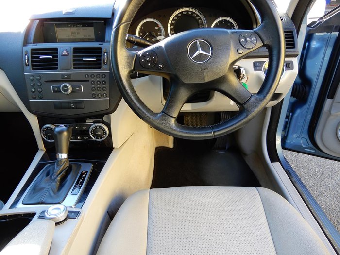 2010 Mercedes-Benz C-Class C200 CGI Classic W204 MY10 Blue