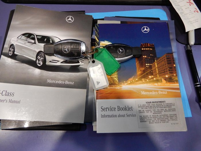 2010 Mercedes-Benz C-Class C200 CGI Classic W204 MY10 Blue