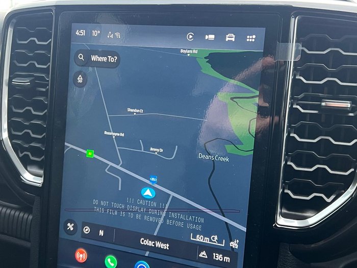 2025 Ford Ranger PHEV Wildtrak MY25.75 Four Wheel Drive Frozen White