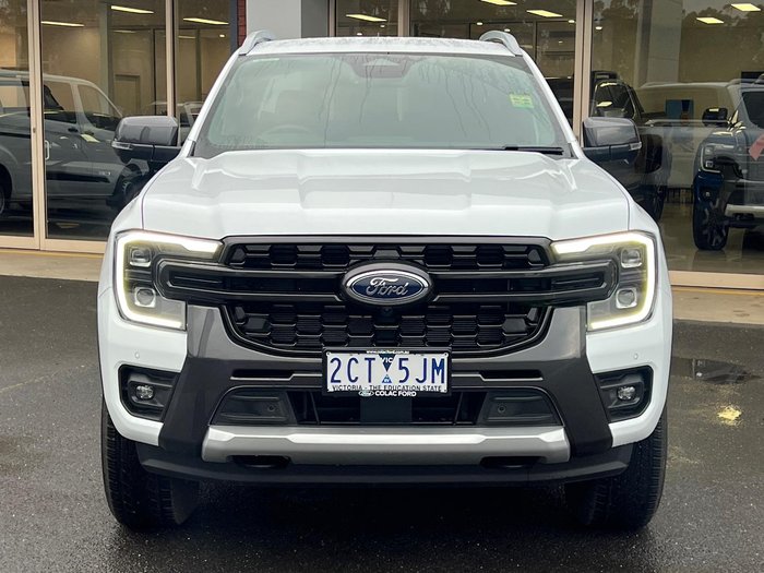 2025 Ford Ranger PHEV Wildtrak MY25.75 Four Wheel Drive Frozen White