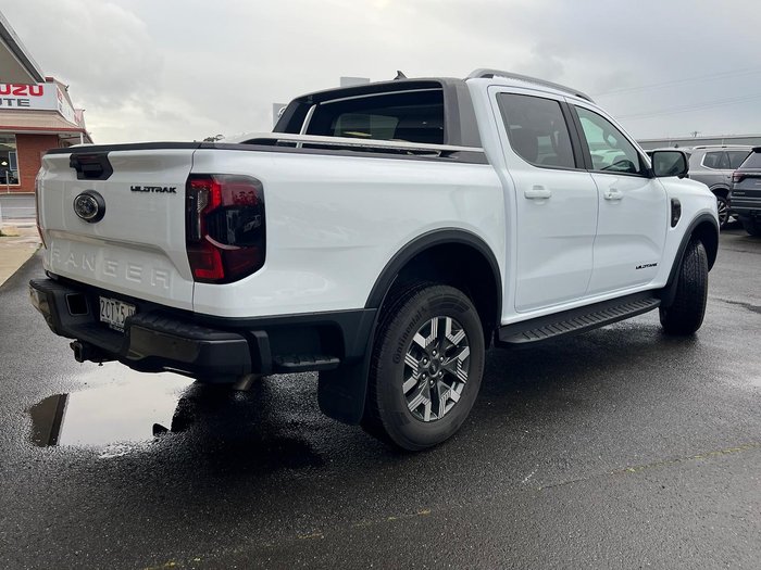 2025 Ford Ranger PHEV Wildtrak MY25.75 Four Wheel Drive Frozen White