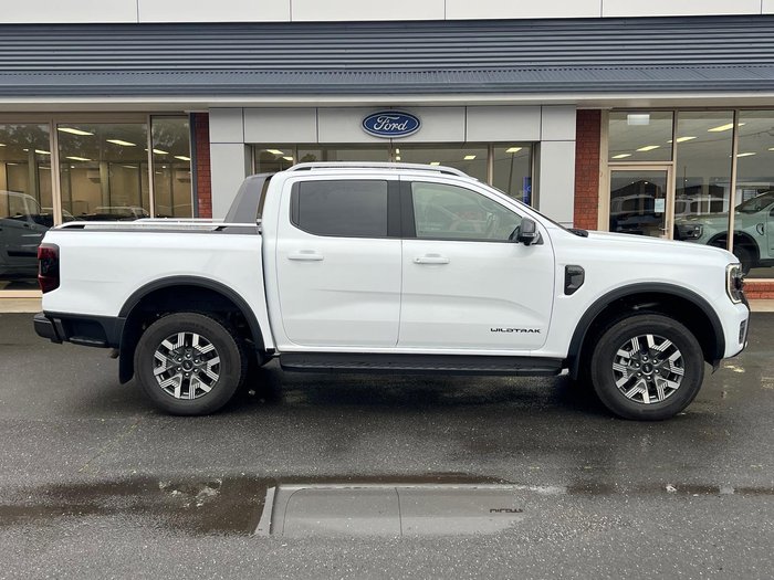 2025 Ford Ranger PHEV Wildtrak MY25.75 Four Wheel Drive Frozen White