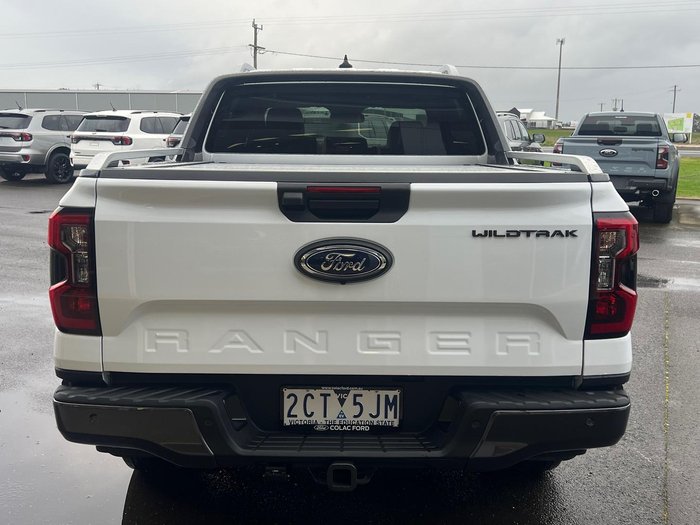 2025 Ford Ranger PHEV Wildtrak MY25.75 Four Wheel Drive Frozen White