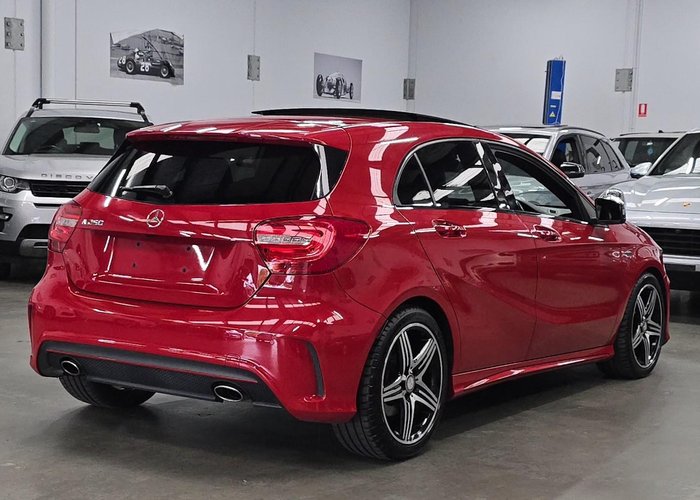 2015 Mercedes-Benz A-Class A250 Sport W176 Jupiter Red