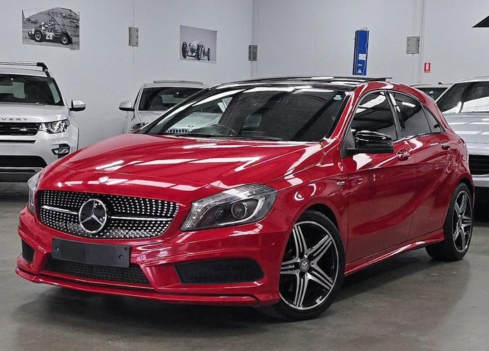 2015 Mercedes-Benz A-Class A250 Sport W176 Jupiter Red