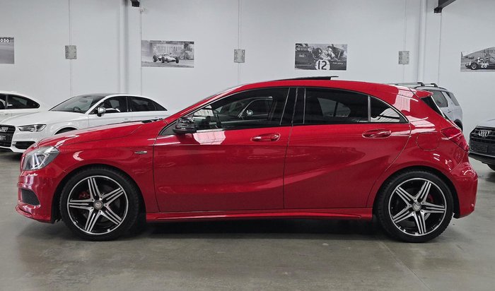 2015 Mercedes-Benz A-Class A250 Sport W176 Jupiter Red
