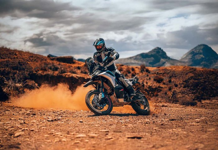 2025 CFMOTO 800MT-X Nebula Black or Zephyr Blue