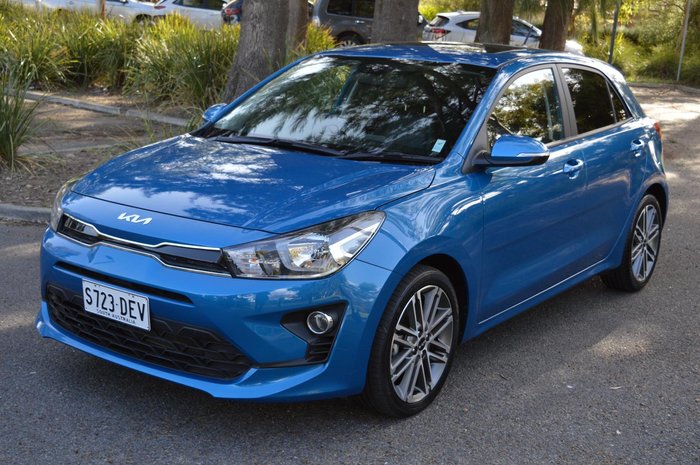 2022 Kia Rio SX YB MY22 Sporty Blue