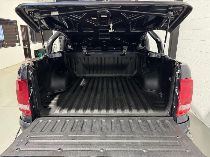 2017 Volkswagen Amarok TDI420 Core Plus 2H MY18 4X4 Constant Starlight Blue