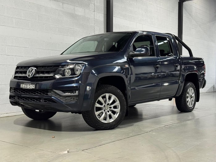 2017 Volkswagen Amarok TDI420 Core Plus 2H MY18 4X4 Constant Starlight Blue