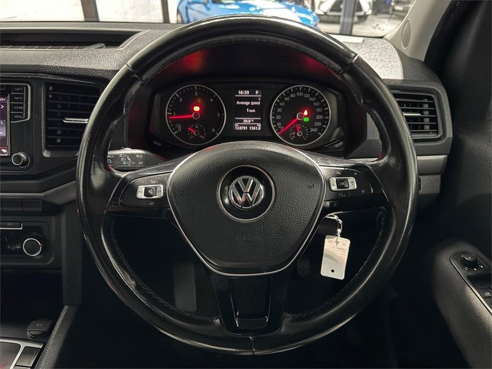 2017 Volkswagen Amarok TDI420 Core Plus 2H MY18 4X4 Constant Starlight Blue