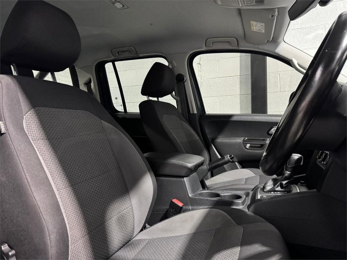 2017 Volkswagen Amarok TDI420 Core Plus 2H MY18 4X4 Constant Starlight Blue