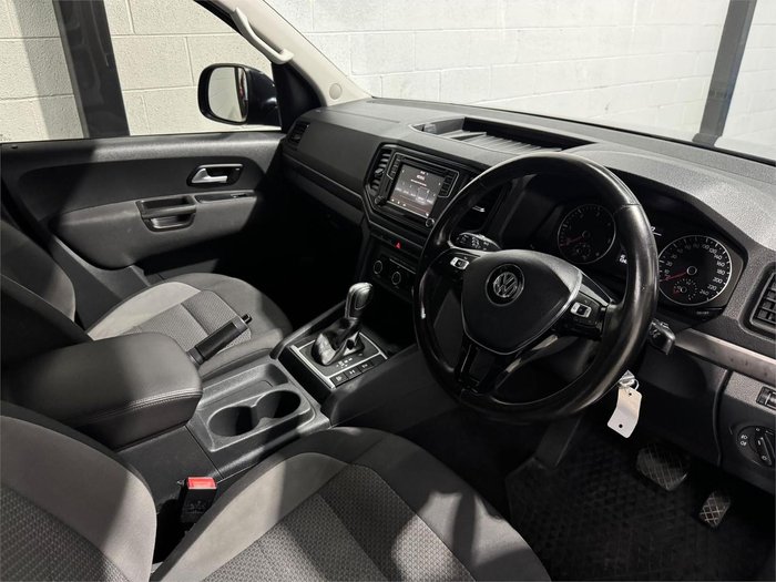 2017 Volkswagen Amarok TDI420 Core Plus 2H MY18 4X4 Constant Starlight Blue