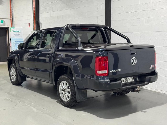 2017 Volkswagen Amarok TDI420 Core Plus 2H MY18 4X4 Constant Starlight Blue