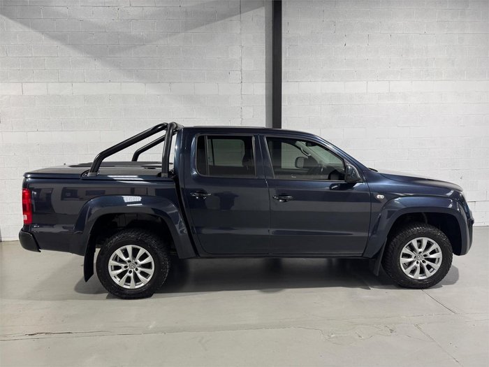 2017 Volkswagen Amarok TDI420 Core Plus 2H MY18 4X4 Constant Starlight Blue