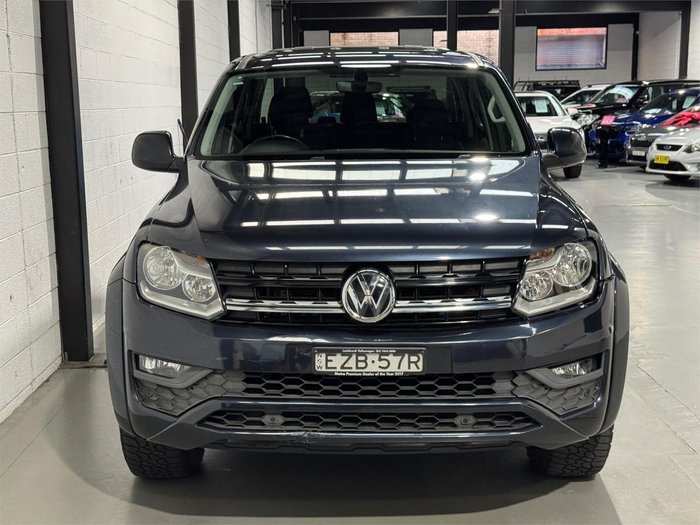 2017 Volkswagen Amarok TDI420 Core Plus 2H MY18 4X4 Constant Starlight Blue