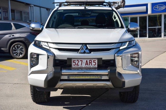 2020 Mitsubishi Triton GLS MR MY21 4X4 Dual Range White