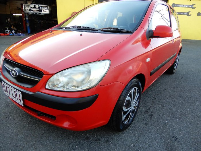 2009 Hyundai Getz S TB MY09 Red