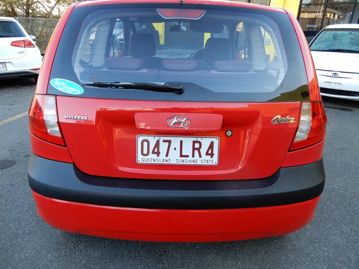 2009 Hyundai Getz S TB MY09 Red