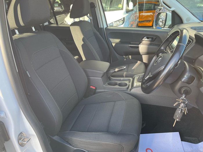 2021 Volkswagen Amarok TDI580 Highline 2H MY22 4X4 Constant Candy White
