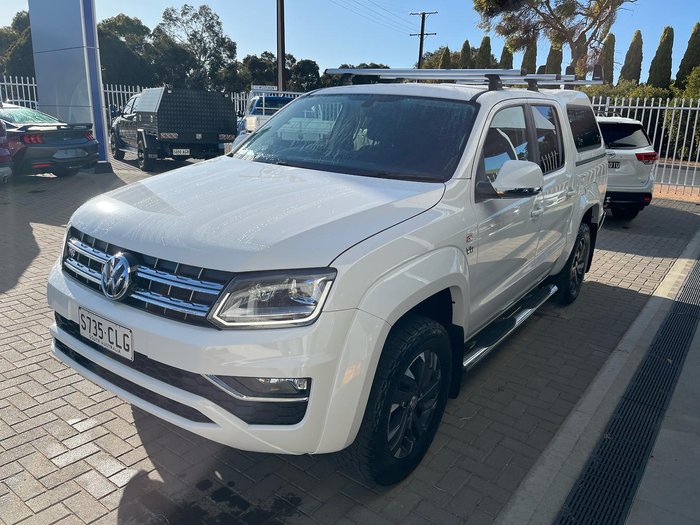 2021 Volkswagen Amarok TDI580 Highline 2H MY22 4X4 Constant Candy White