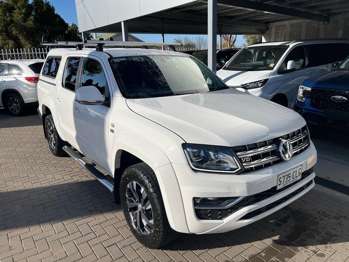 2021 Volkswagen Amarok TDI580 Highline 2H MY22 4X4 Constant Candy White