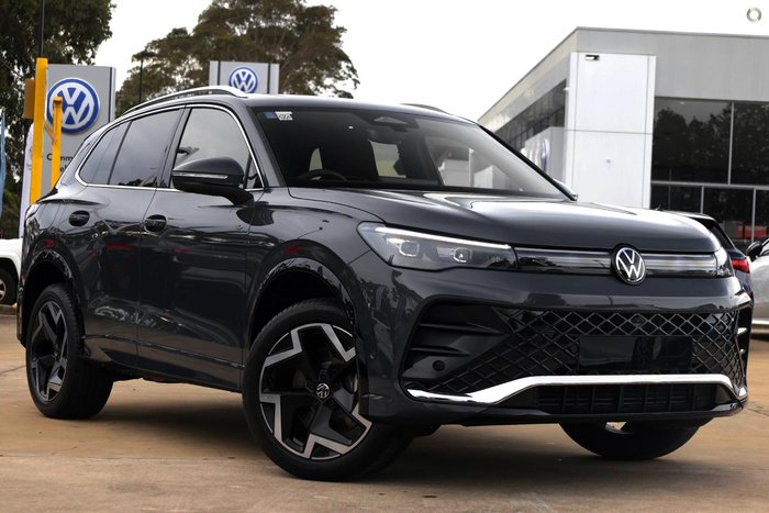 2025 Volkswagen Tiguan 150TSI R-Line CT MY25 Four Wheel Drive Dolphin Grey