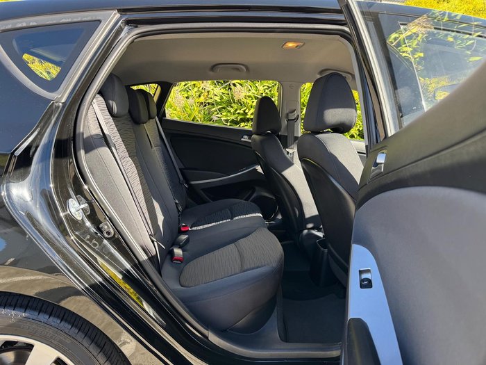 2018 Hyundai Accent Sport RB6 MY19 Phantom Black