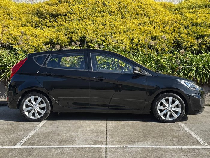 2018 Hyundai Accent Sport RB6 MY19 Phantom Black